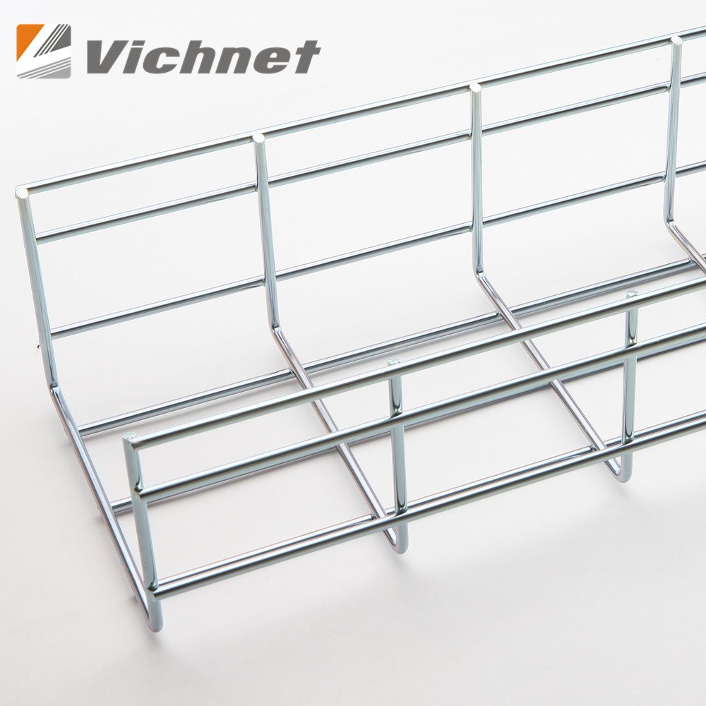 High quality zinc plating indoor wire mesh cable tray