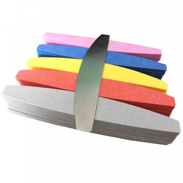 Wholesale Nail File  High Quality Metal Sponge  Nail File Fashionable Metal Buffer
