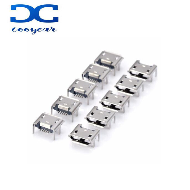 Гнездовой разъем Micro USB 5pin Тип B для мобильного телефона Micro USB разъем