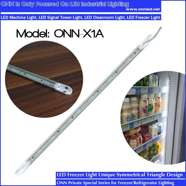 ONN-X1A 2015 горячая продажа 18 Вт ходьба в охладитель V форма светодиодные трубки для холодильника ip65 CE