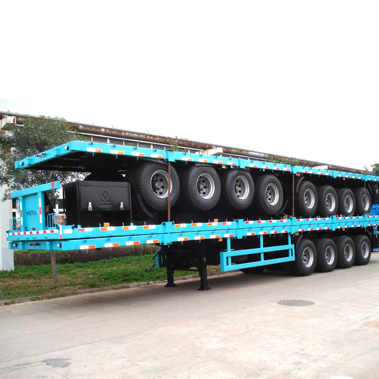 4 axle 40 футов платформа Полуприцепы Контейнеровозы для продажи