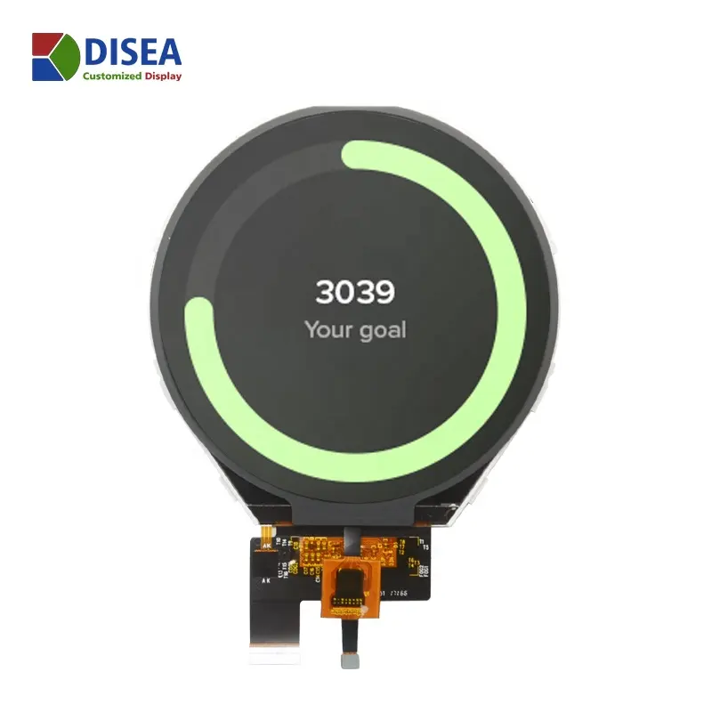 3,4 дюймовый индивидуальный 800(RGB) x800 tft ЖК-дисплей, Круглая Панель дисплея с емкостной сенсорной панелью 3,4 дюймовый tft ЖК-модуль