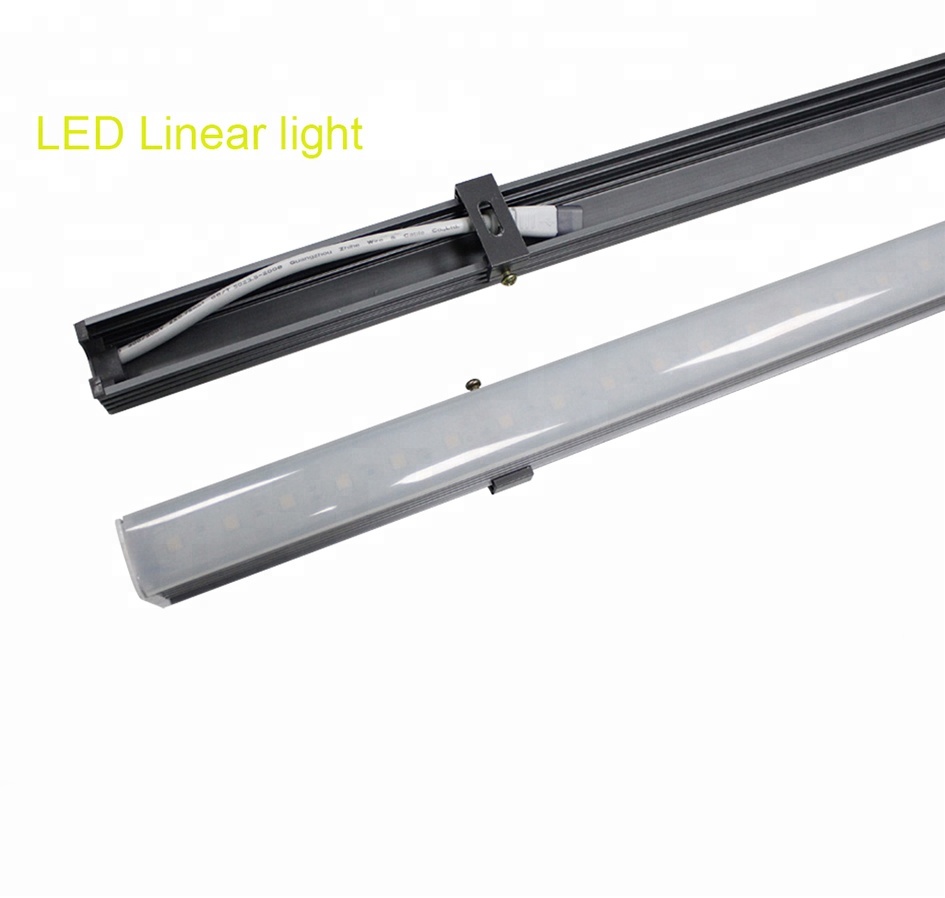 Новый дизайн 16 пикселей светодиодный трубки dmx видео 48 шт. SMD5050 DC24V RGB линейный светодиодный свет бар для наружного украшения здания