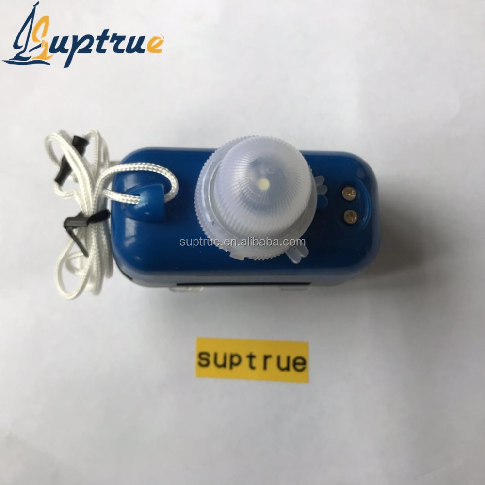 Suptrue активированную воду для ванны Тип привели литиевых аккумулятора подсветка для спасательного жилета для сигнальных огней