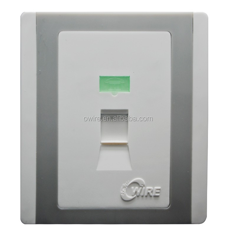 Лицевая панель OWIRE RJ45 для разъема keystone jack Cat5e Cat6