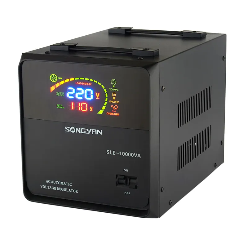 LED 10Kva Home Voltage Regulators Stabilizers 220v AC Voltage Stabilizer