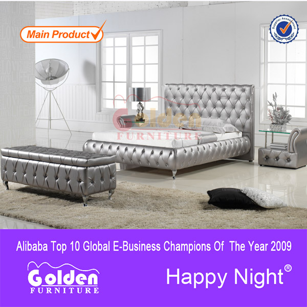 G809# alibaba горячие продажи современные кровати коёи с кристаллом