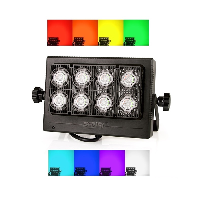 SANSI 50 Вт RGB Шанхай Наружное освещение прожектор Светодиодная RGB лампа