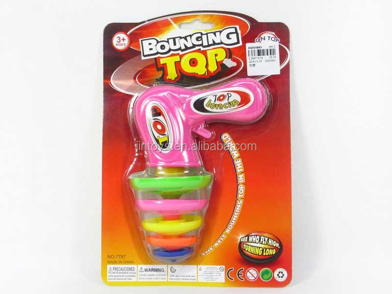 Kids Plastic Bouncing Spinning Top Toys, Gyro toys for wholesale, Educational Toys for children, DG005885