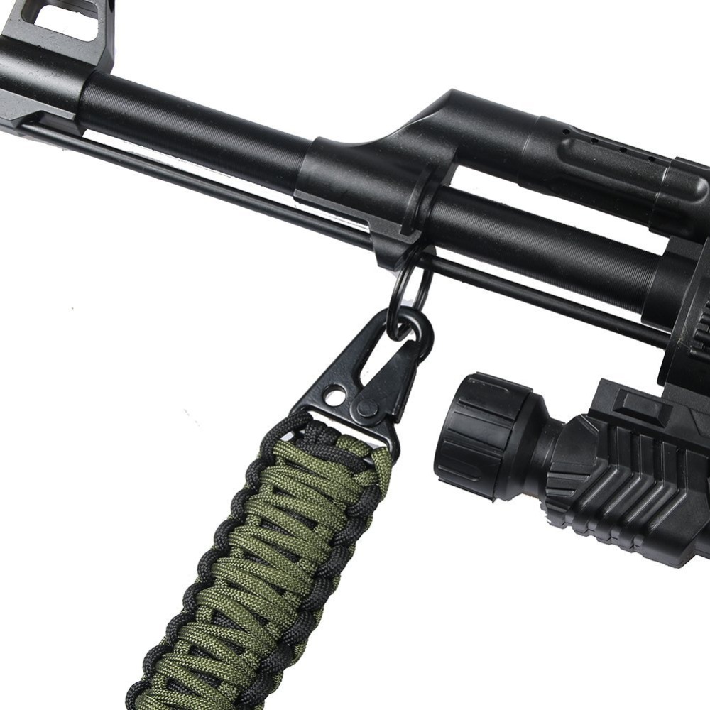 2020 New Design Adjustable Nylon Strap Handmade 550 paracord gun sling kit with Hook Clasps