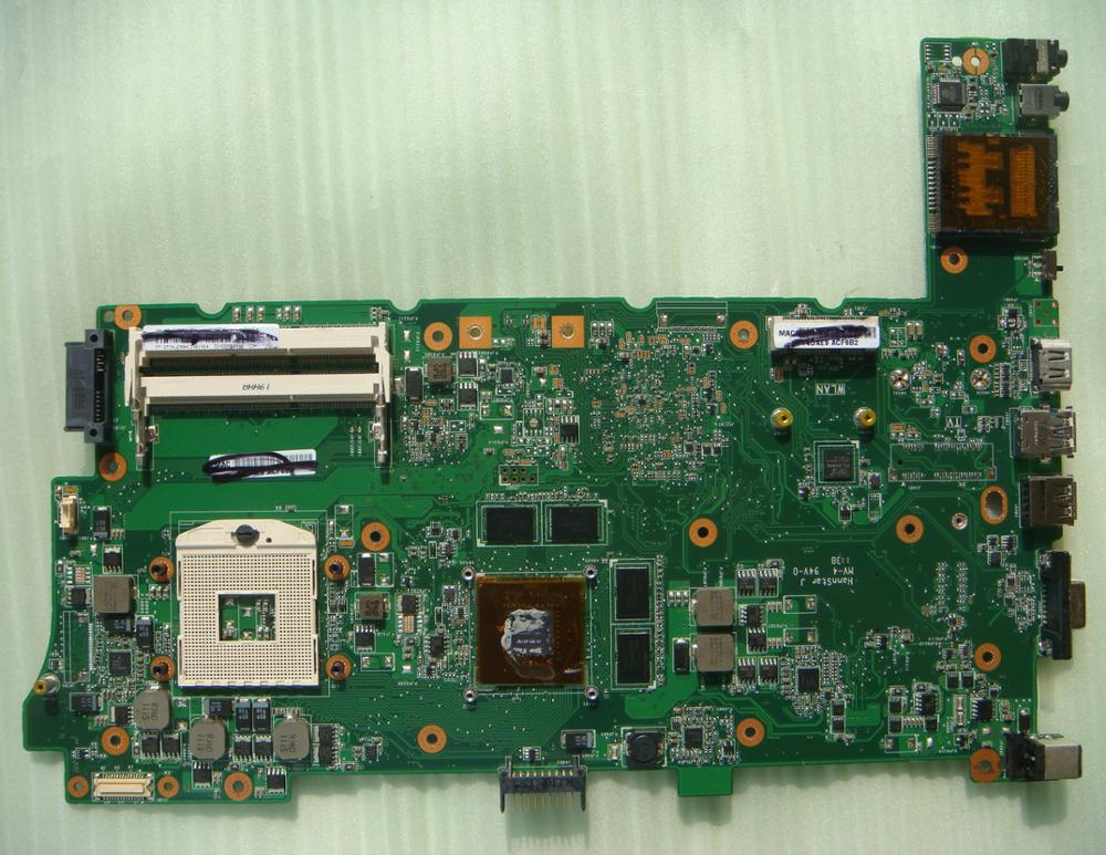 Материнская плата для ноутбука Asus n73sv hm65 неинтегрированная