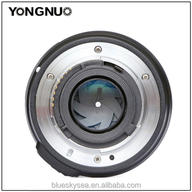 Yongnuo YN 50 мм F1.8 1:1. 8 стандартный объектив с фиксированным фокусным расстоянием авто ручной фокусировки AF MF для Nikon
