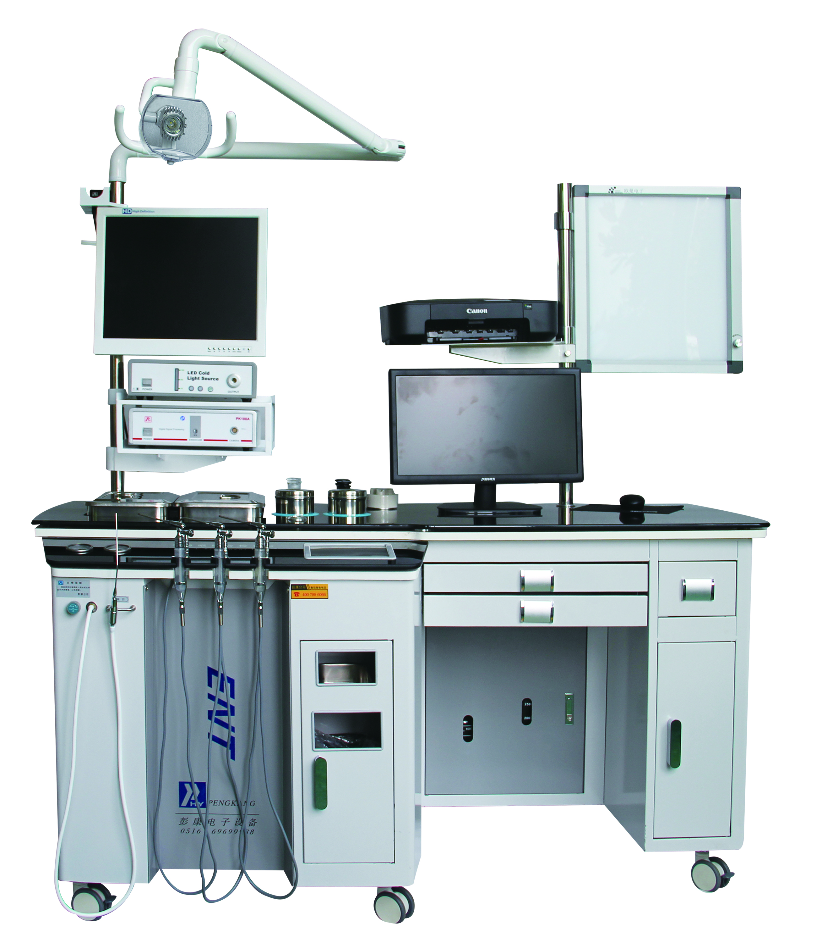 ENT Treatment Workstation Unit / ENT Surgical Instruments with Chair