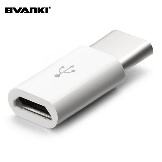 OTG-адаптер из ПВХ-материала с портом USB 3,1 типа C «папа» на Micro USB «мама»