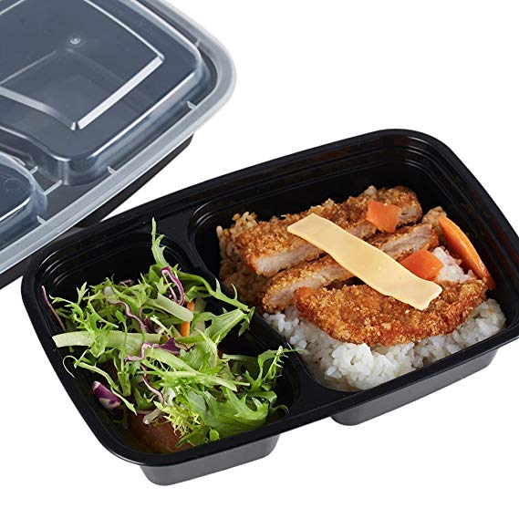 6828 г., bento, Ланч-бокс для микроволновой печи, одноразовый пластиковый контейнер для еды на вынос