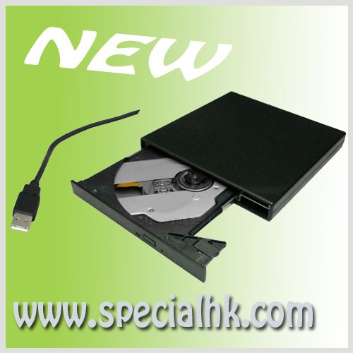 Высокая скорость Внешний USB DVD привод 12 цветов