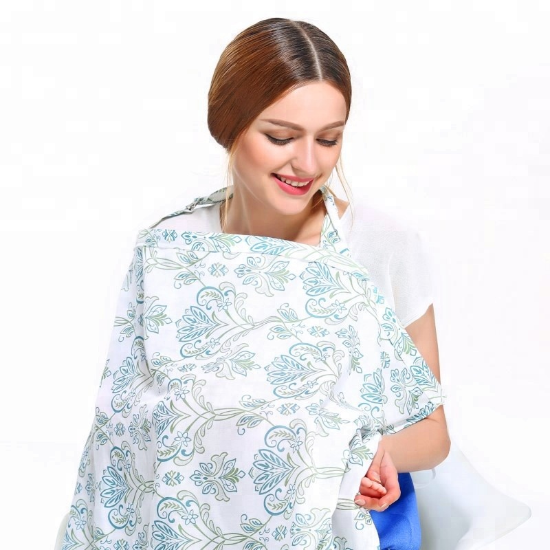 Nursing Cover Breastfeeding Cover for Mom Scarf Baby CarSeat Cover Canopy