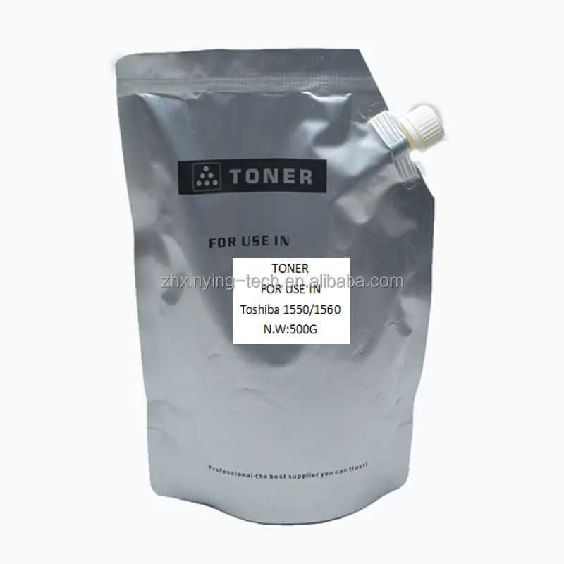 factory directly sell top quality of compatible Refill Powder compatible for Toshiba T-1560/1550/1580/1568 black toner powder