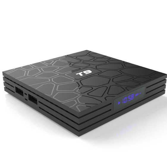 Заводская цена android tv box ручная RK3318 T9 4 ГБ 32 ГБ android четырехъядерная ТВ-приставка 4k