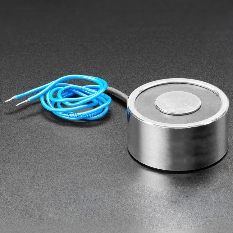 Magnetic Sucked 5V DC Electromagnet With 25 Kg Holding Force