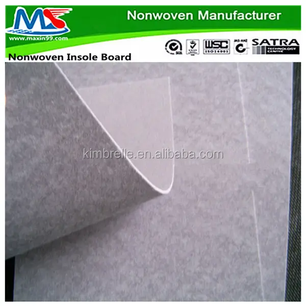 Non woven shoes insole board