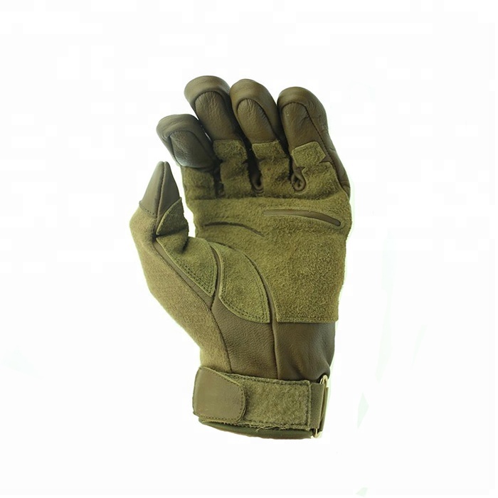 Натуральная кожа Caribon Fiber Hard Knuckle Military полицейские перчатки