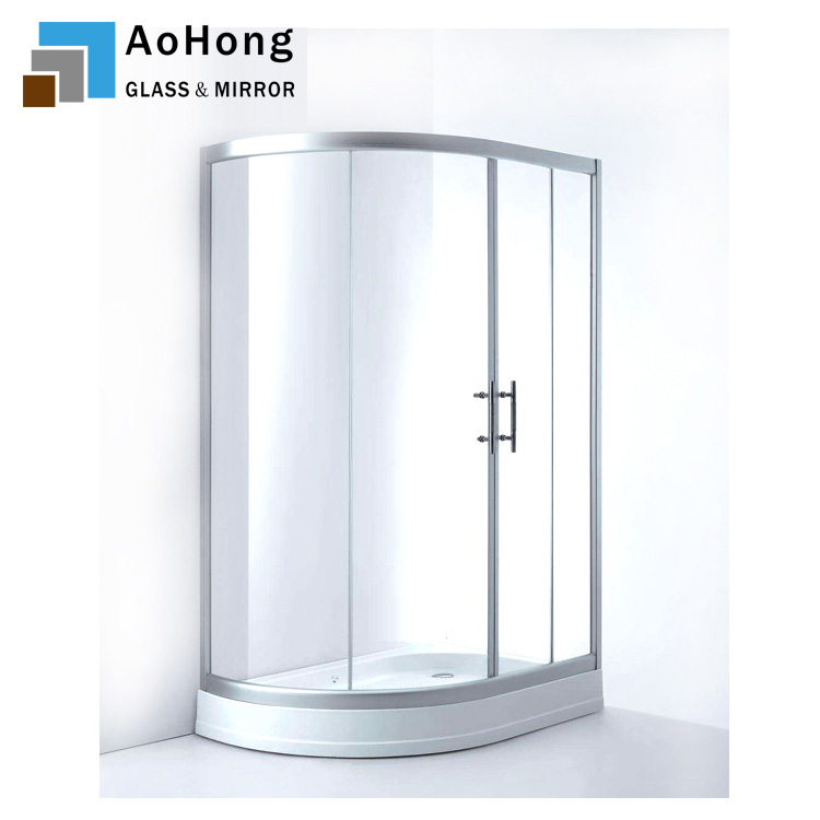 Tempered Glass Shower Partitions for Shower Room