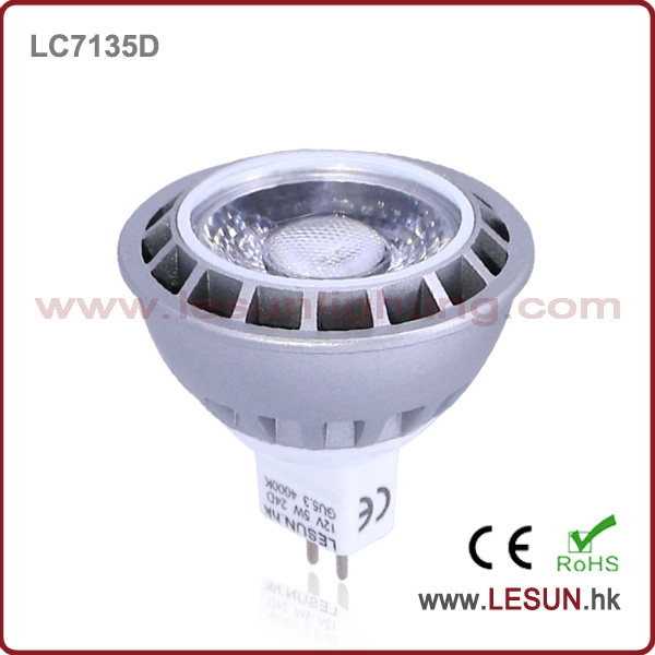 Прожектор светодиодный GU10 MR16 пятно света 220v dc12v затемнения с большим количеством люменов светодиодные лампы алюминий сад светодиодный прожектор 110V