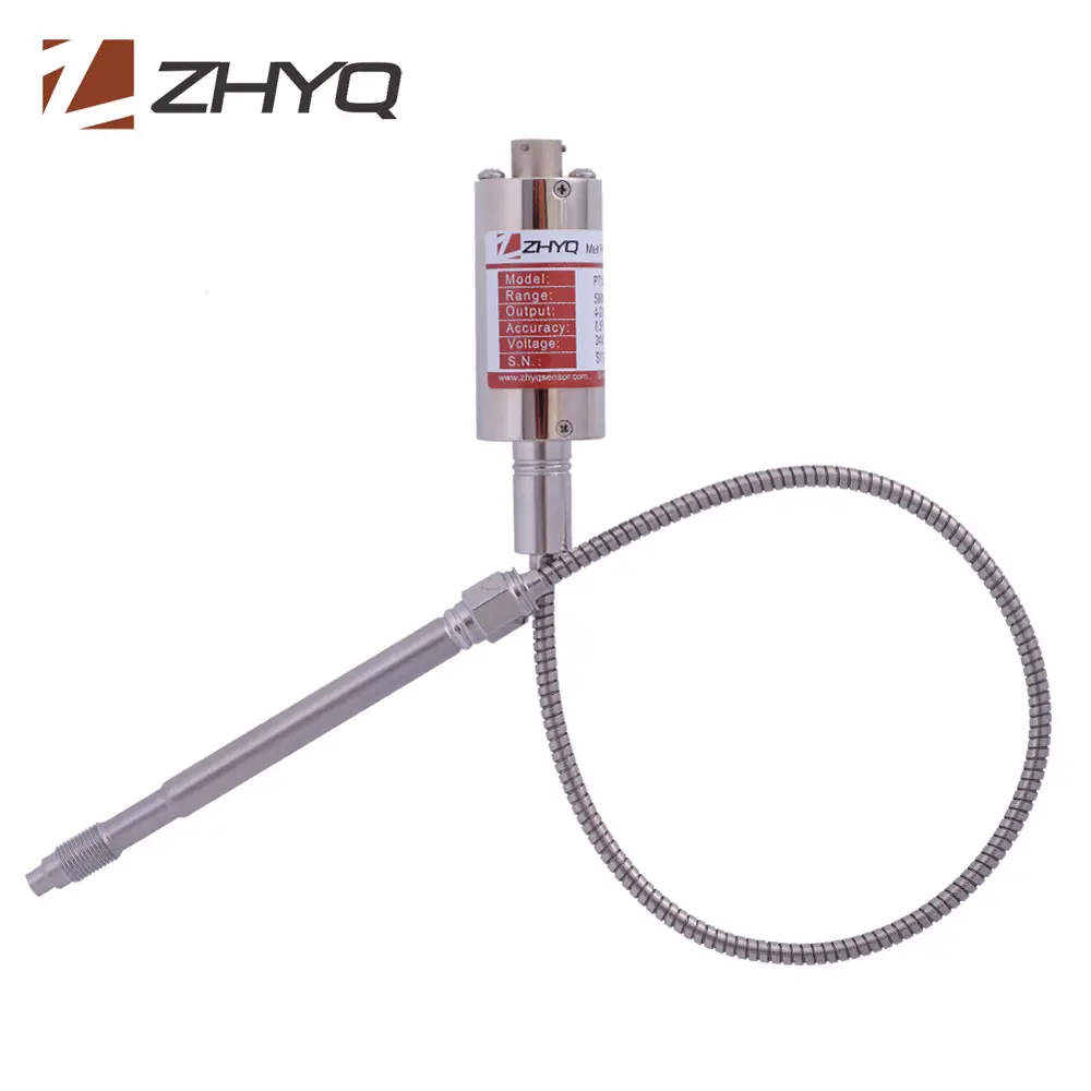ZHYQ PT124G-121 Economic flexible type melt pressure sensor