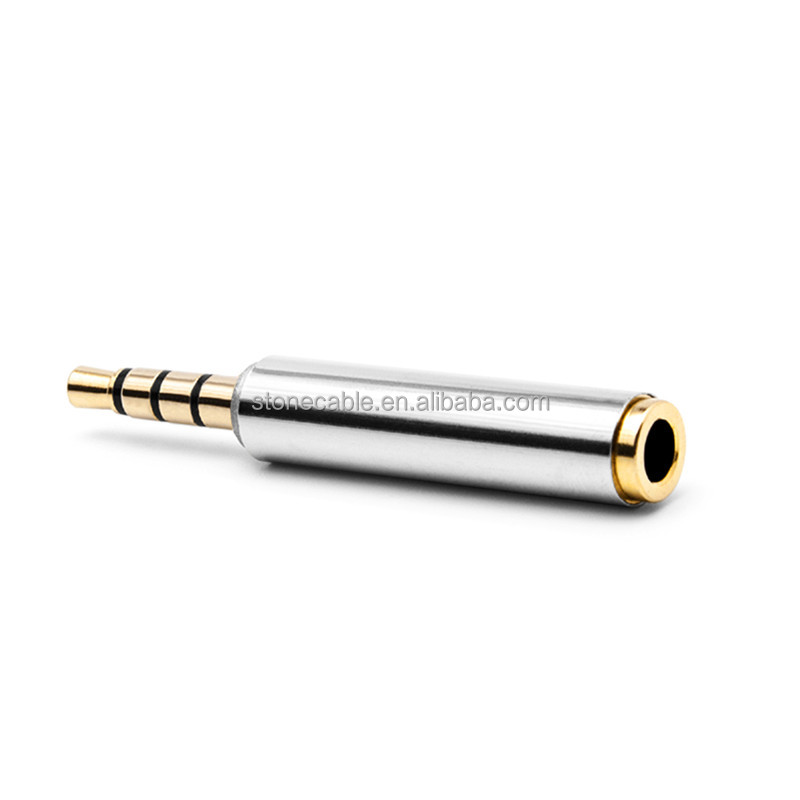 Universal Jack 3.5mm OMTP to CTIA conversion Audio Adapter for Earphone