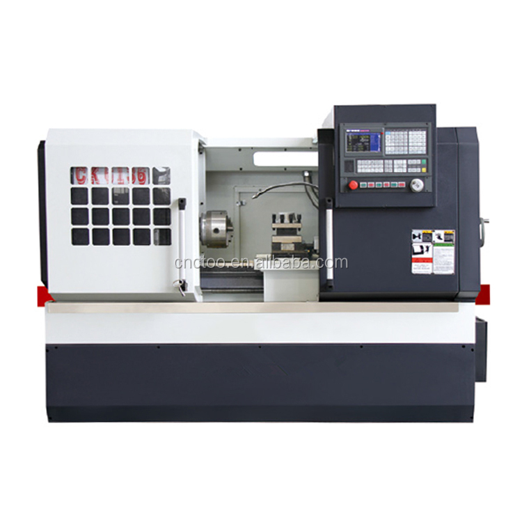China cnc turning machine high accuracy low price small cnc lathe CK6136 with live tooling