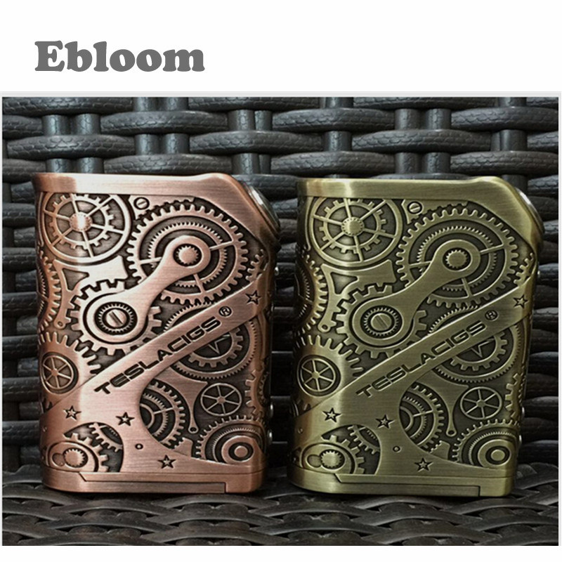 Оригинальный Tesla Nano 120 Вт Box Mod, Steampunk Tesla Nano 120 Вт мод от TeslaCig, Тесла нано 120W по оптовой цене!