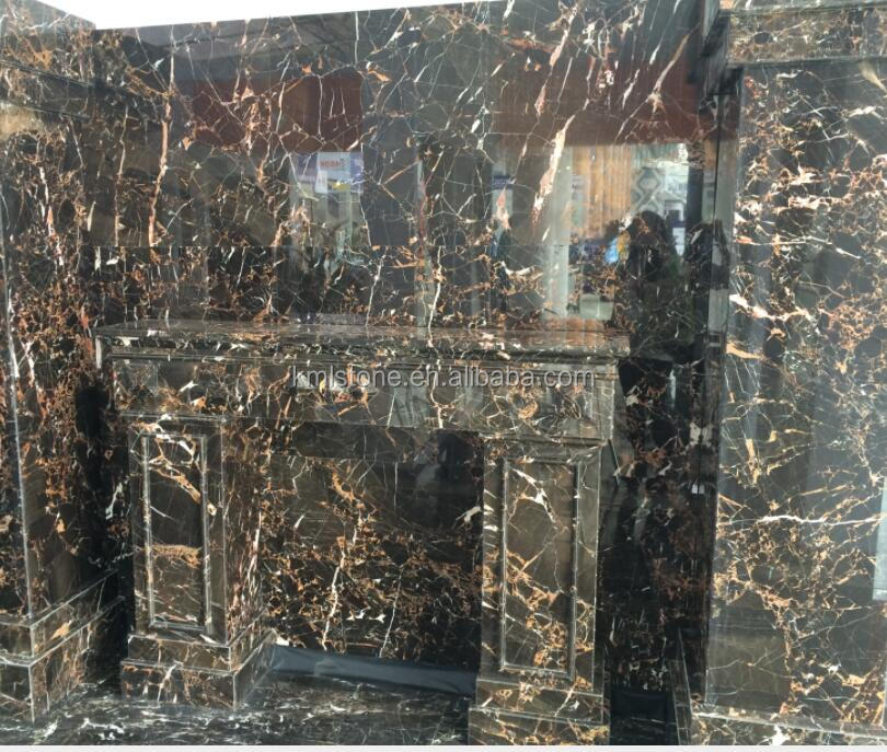 Italian Black Gold Grians Marble