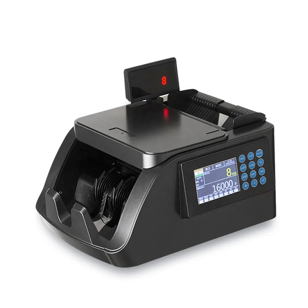 Y5528 Mix Money Bank Note Counter Automatic Multi Currency Paper Counting Machine