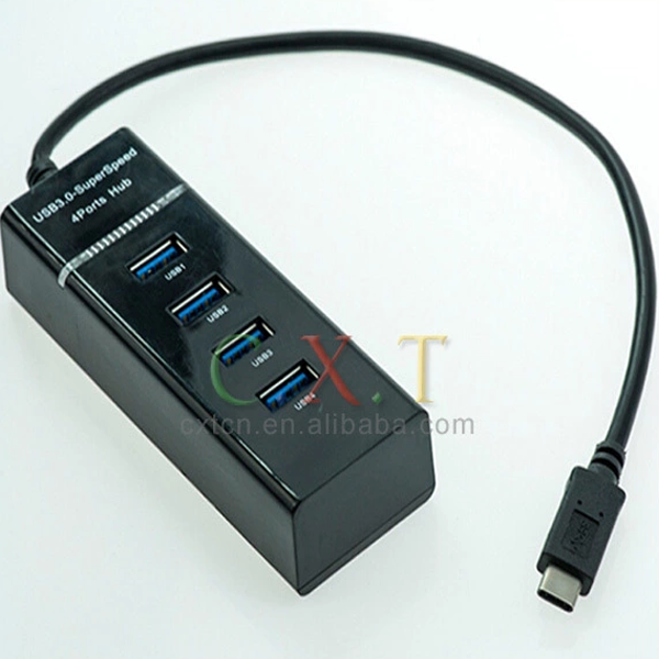 USB 3,1 Type C несколько 4 портов концентратор с гигабитным Ethernet сетевой адаптер LAN/4 порта 3,0 USB концентратор