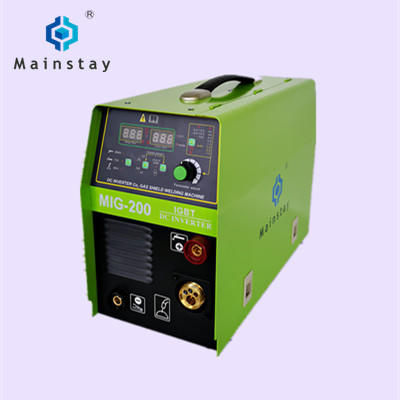 Однофазный 220В 200А 5кг питатель цифровой MIG/MAG/MMA/CO2 IGBT DC инвертор mig сварщики на складе
