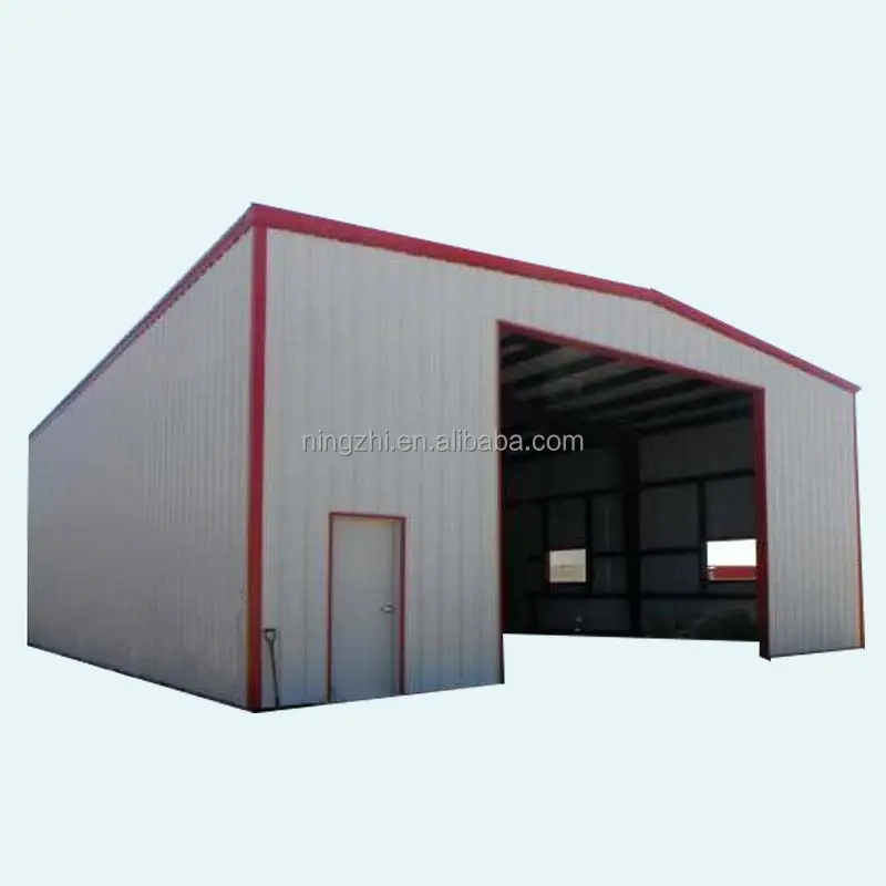 Prefab garage metal steel warehouse