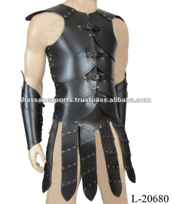 Средневековая кожаная Броня Cuirass, кожаная куртка, мышечная армированная куртка