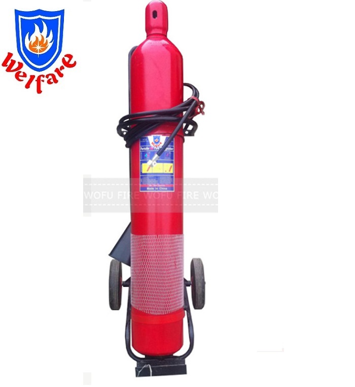 Огнетушитель на колесах co2, 25 кг