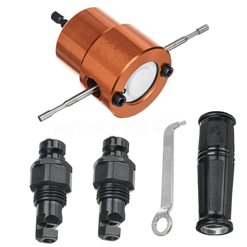 New Double Headed Sheet Metal Cutting Nibbler Drill Attachment Metal Cutter Tool
