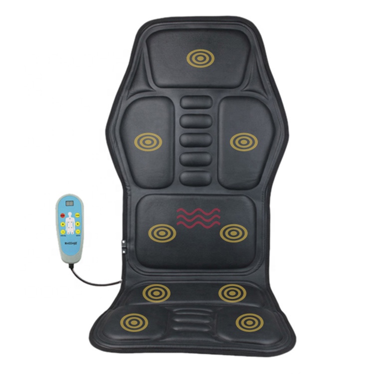 Hot Sale Amazon Wellness PU Back Vibration Massage Cushion for Car and Household