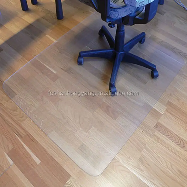 Residential Floor Protection Office Chair Mat For Carpet Hard Floor Eco - Friendly Material