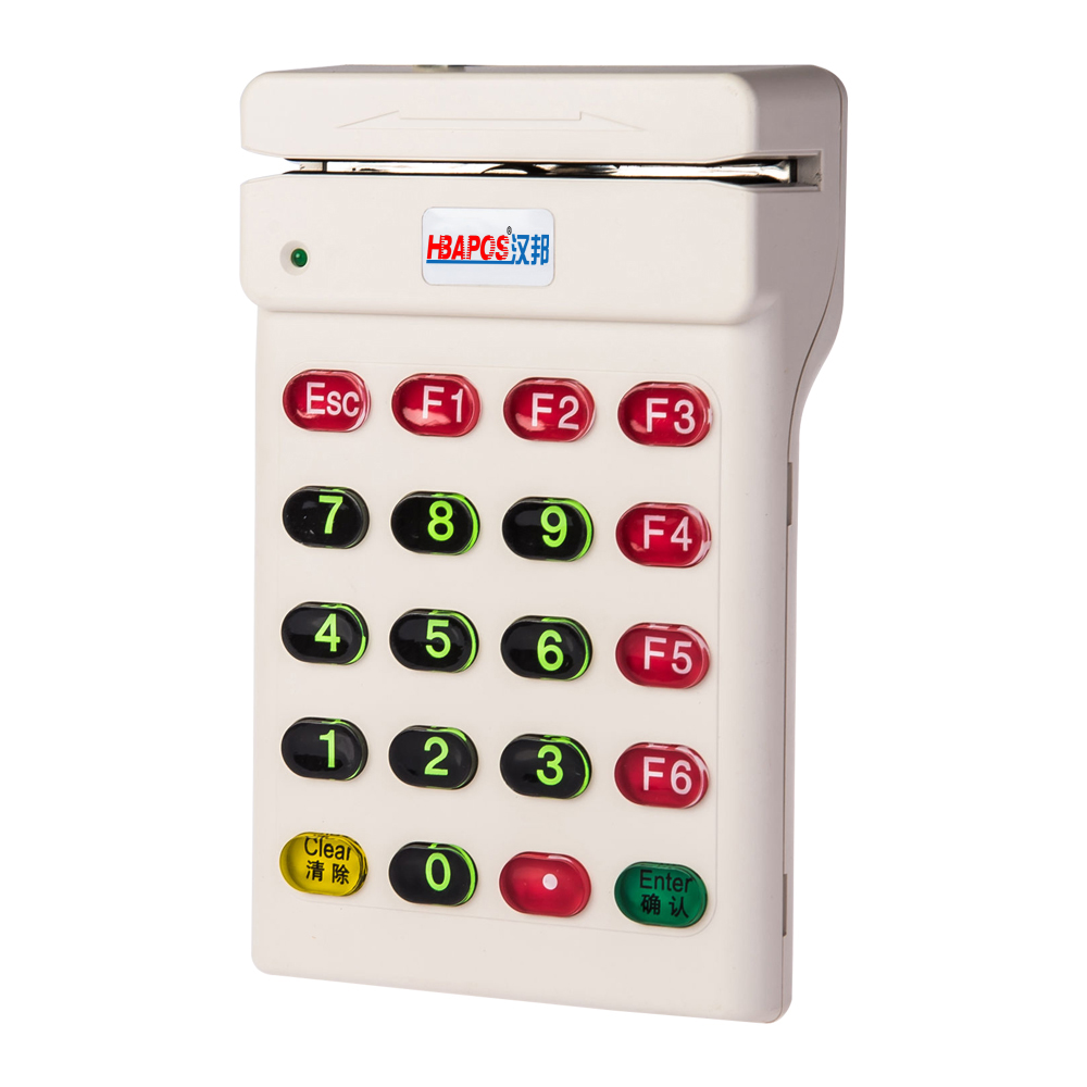 HBA-700 считыватель магнитных карт, с 20 Ключи Pinpad карты проведите клавиатуры