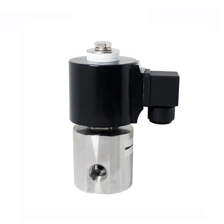 COVNA 2 Way 12V DC нормально замкнутый Соленоидный клапан высокого давления из нержавеющей стали