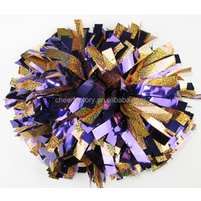 Customized professional cheerleader pom