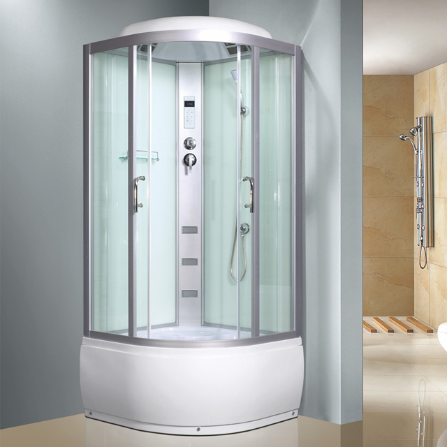 With Frame Style and Aluminium Frame Material Bath Shower Cabin, Steam Shower Shower Room, Steam Shower Room for Bathroom Toilet
