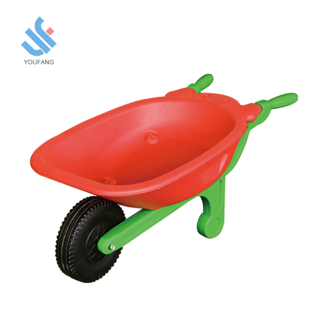YF-06011 китайская фабрика, Пластиковые Детские обучающие игрушки, материал HDPE, тачка с одним колесом, игрушки для детей