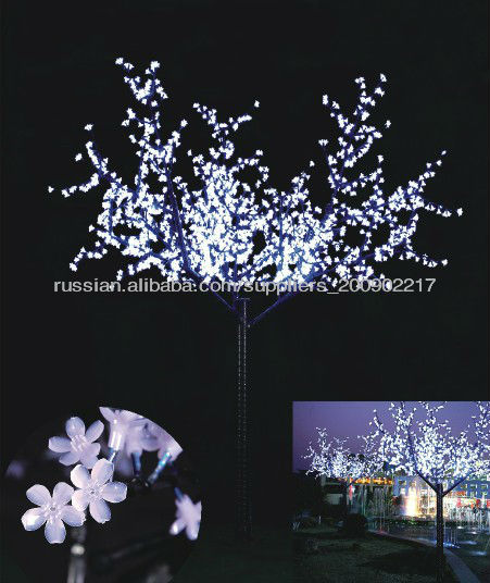 2.5M LED cherry tree light for outdoor decoration