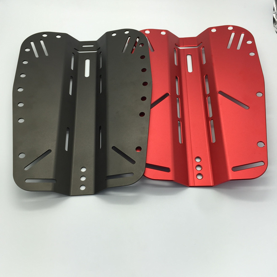 Алюминий Дайвинг Backplate рюкзаки для технического оборудования Дайвинг Водолазы