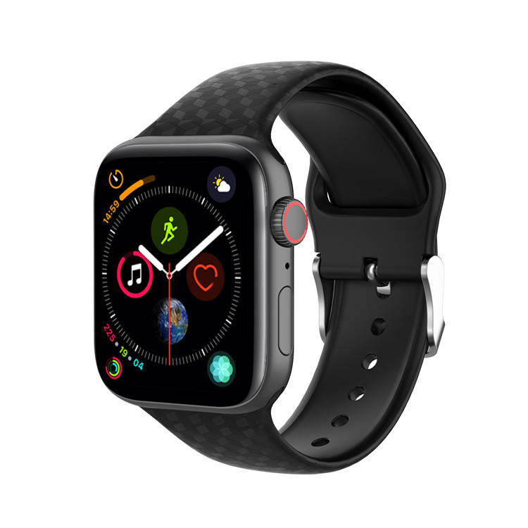 Ремешок силиконовый для apple iphone iwatch 1 2 3 4 5, 38 мм 40 мм 42 мм 44 мм